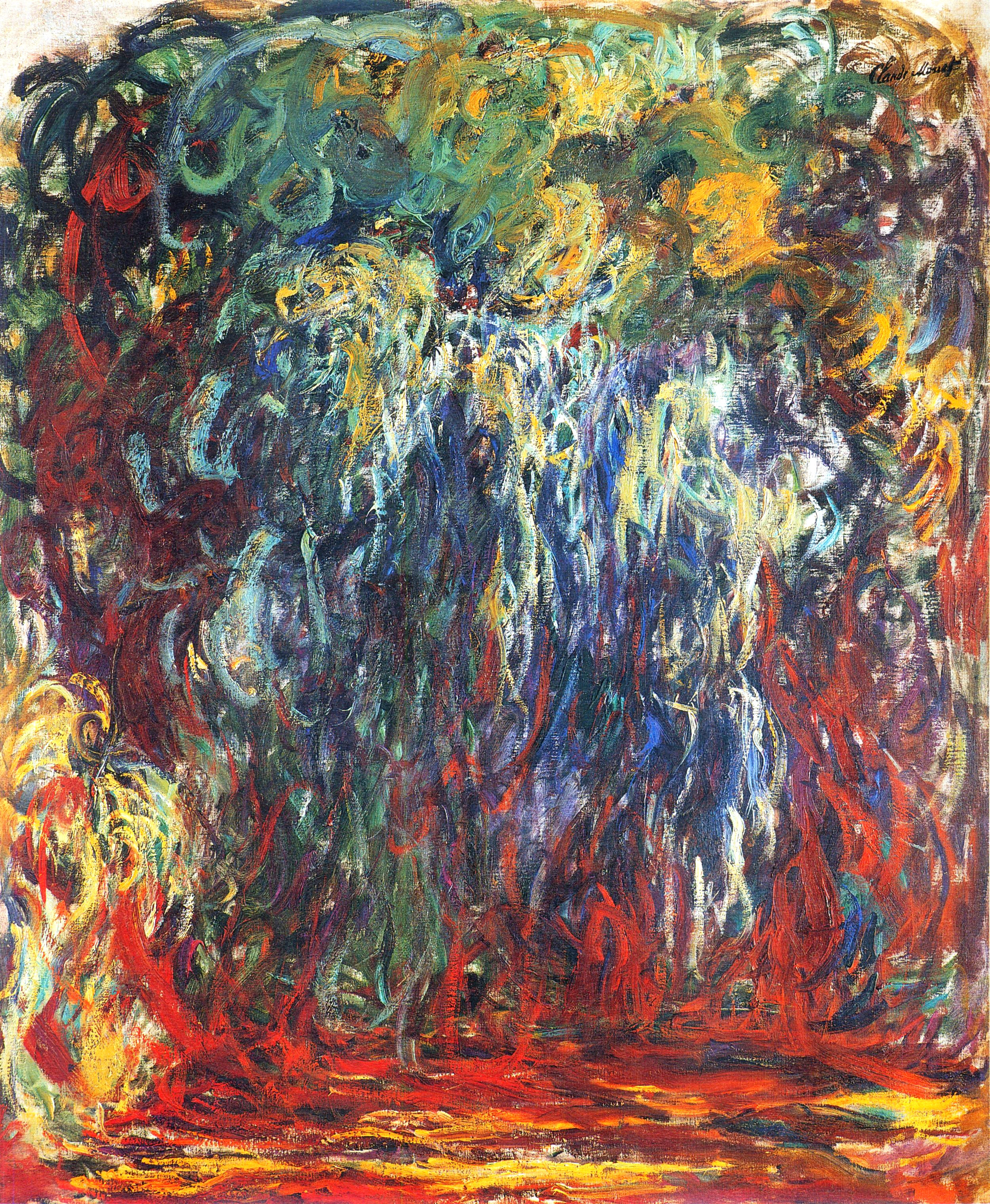 Weeping Willow, Giverny 1922